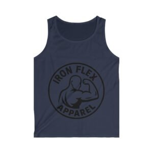 Men's Gym Tank Top - Iron Flex Apparel, Fitness Wear, Bodybuilding Top, Workout Gear, Casual Summer Wear
